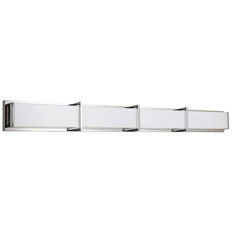 Image 2 Winston 46 1/4 inch Wide Polished Chrome LED Bath Bar