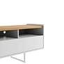 3_Winston 53 1/4" Wide Matte White 2-Door TV Stand more views