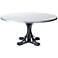 Winston Hammered Zinc 60" Round Dining Table