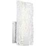 Winter 12-in H Chrome LED Wall Sconce