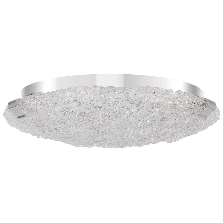 Image 2 Winter 14.5-in W Chrome LED Flush Mount more views