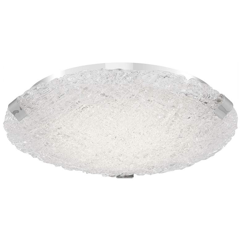 Image 3 Winter 14.5-in W Chrome LED Flush Mount more views