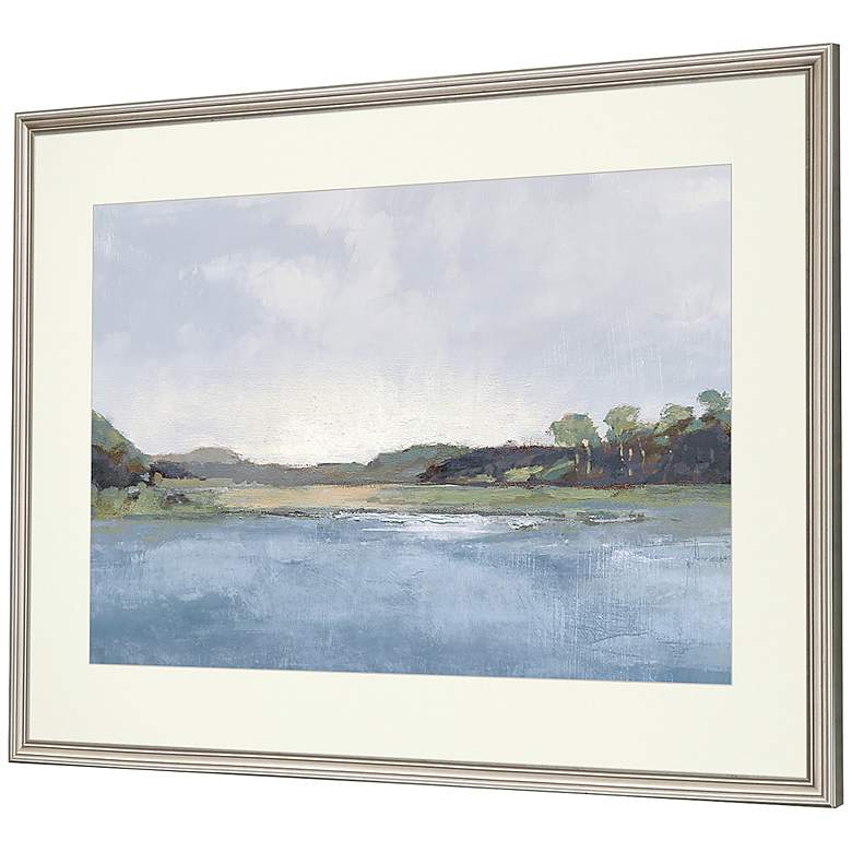 Image 4 Winter 31" Wide Rectangular Giclee Framed Wall Art more views