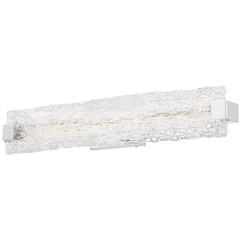 Image 1 Winter 32in W LED Chrome Vanity Light