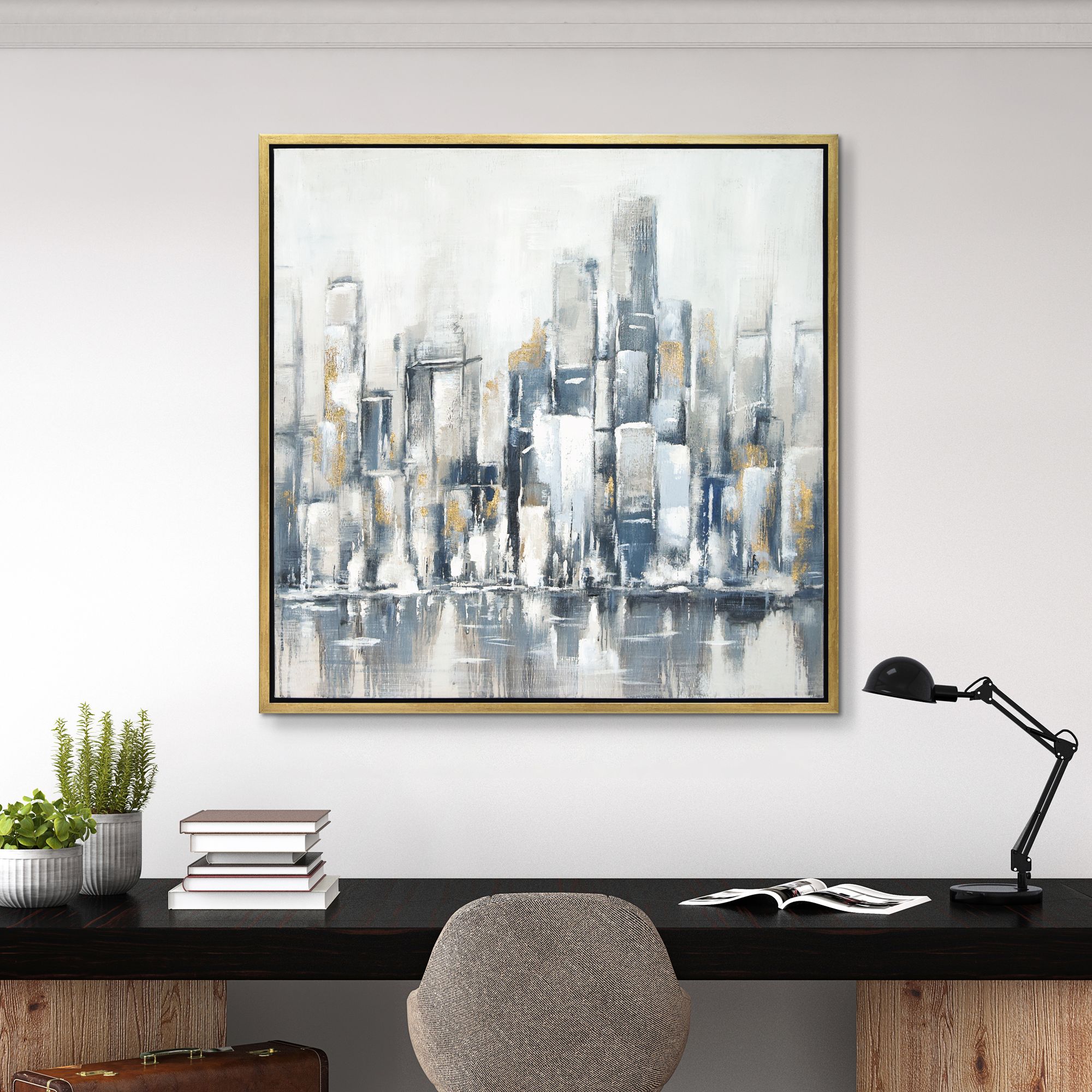 Amazon.com: Framed Los Angeles City Wall Art for Living Room