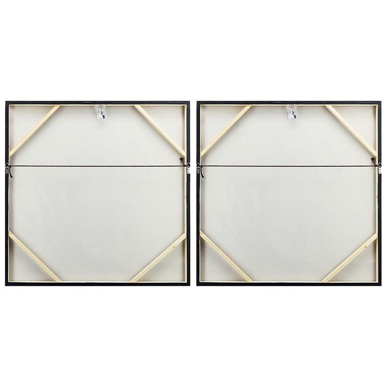 Image 6 Winter Forest 1 and 2 36" Square 2-Piece Canvas Wall Art Set more views