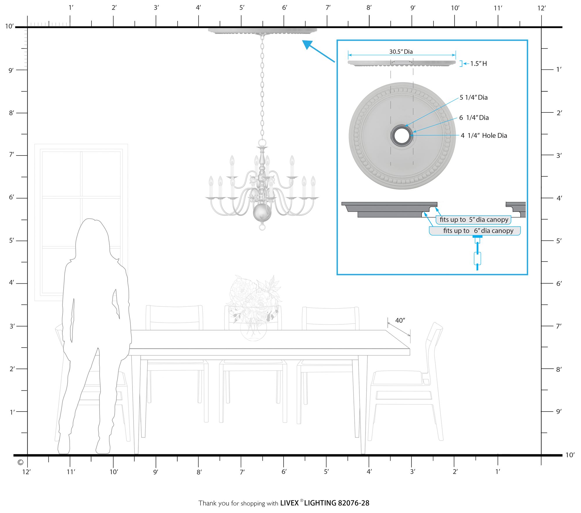 Image 6 Winter Gold Polyurethane Ceiling Medallion more views