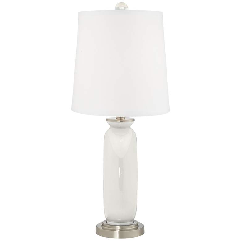 Image 4 Winter White Carrie Table Lamp Set of 2 with Dimmers more views