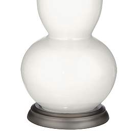 Image3 of Winter White Diamonds Double Gourd Table Lamp more views