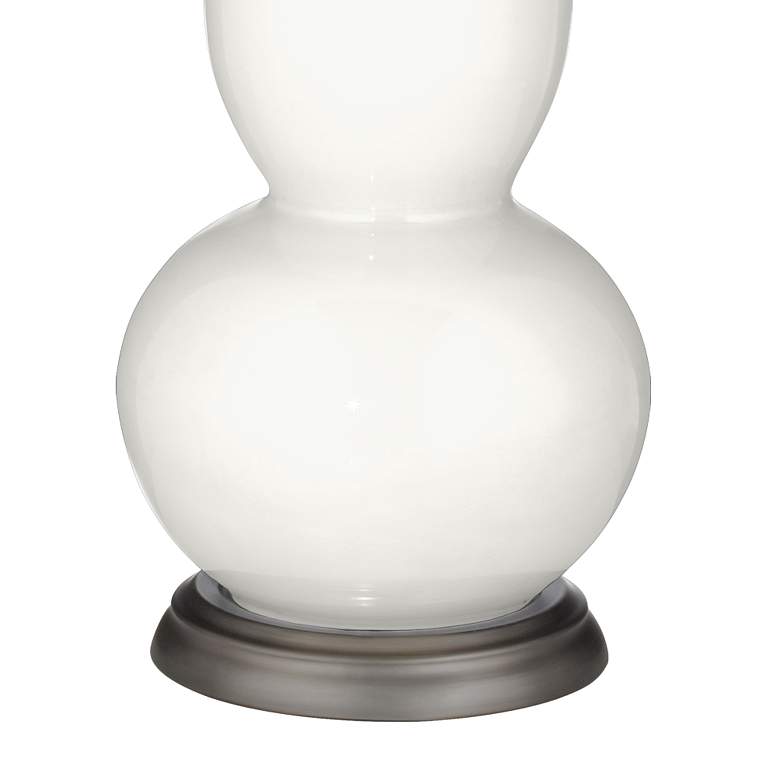 Image 3 Winter White Diamonds Double Gourd Table Lamp more views