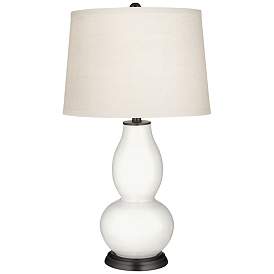 Image2 of Winter White Double Gourd Table Lamp
