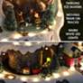 Winter Wonderland 18" High Animated Set with LED Light and Music