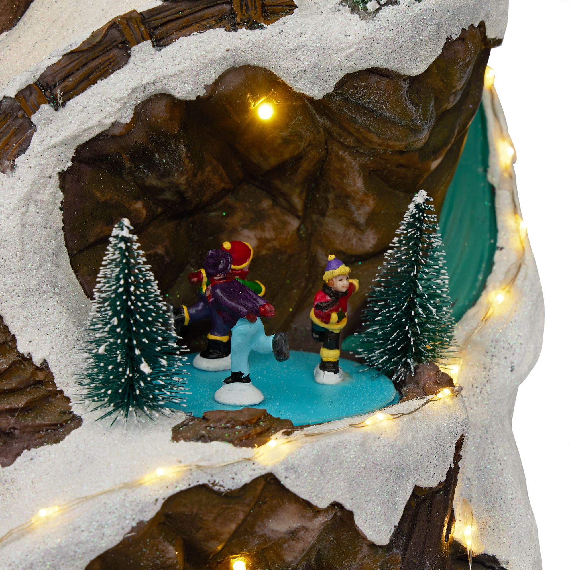 Image 6 Winter Wonderland 18" High Animated Set with LED Light and Music more views