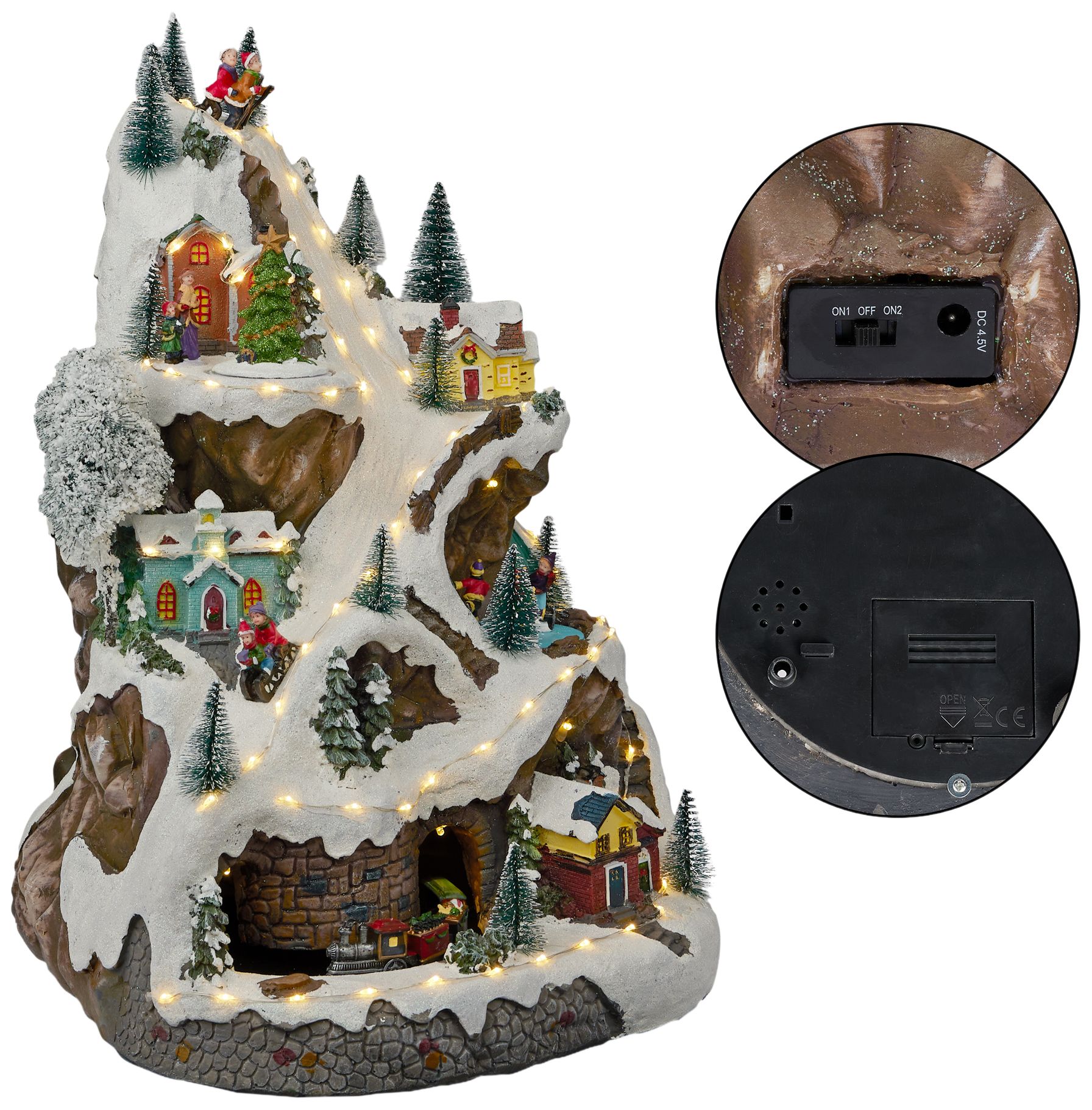 Winter Wonderland 18" High Animated Set with LED Light and Music
