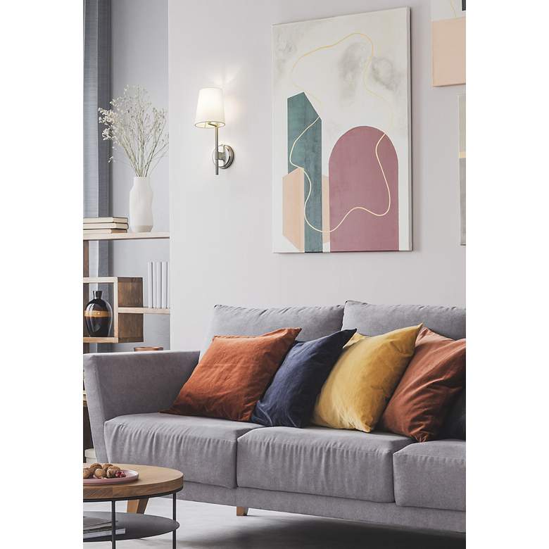 Image 4 Winward by Z-Lite Brushed Nickel 1 Light Wall Sconce more views