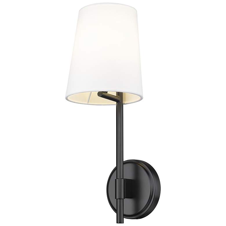 Image 2 Winward by Z-Lite Matte Black 1 Light Wall Sconce