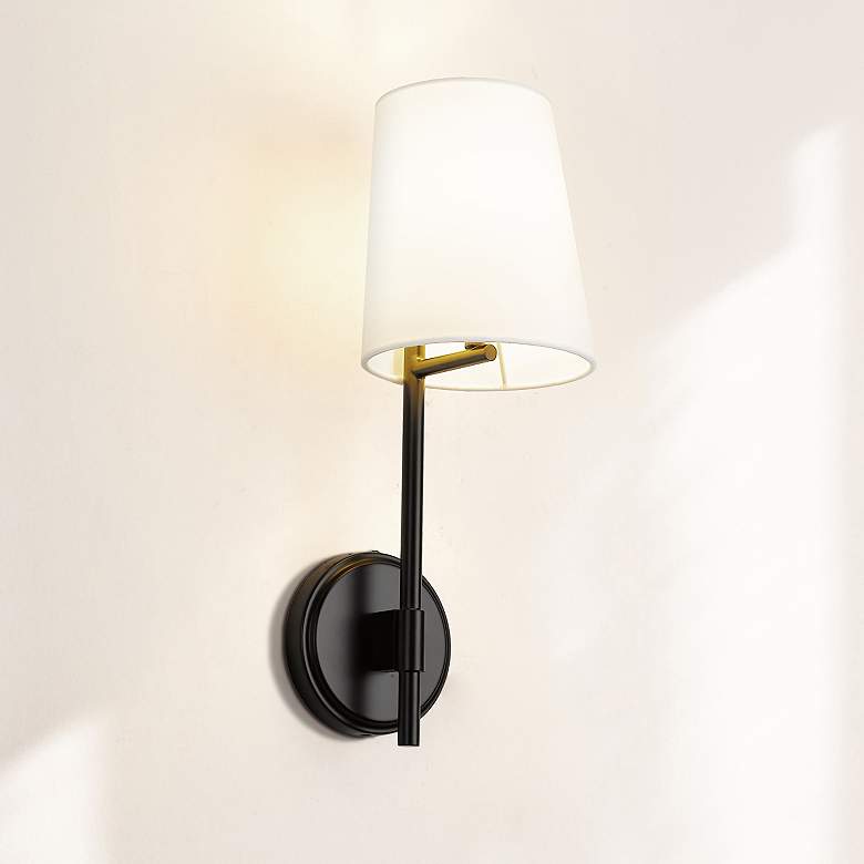 Image 1 Winward by Z-Lite Matte Black 1 Light Wall Sconce