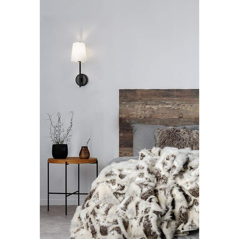 Image 3 Winward by Z-Lite Matte Black 1 Light Wall Sconce more views