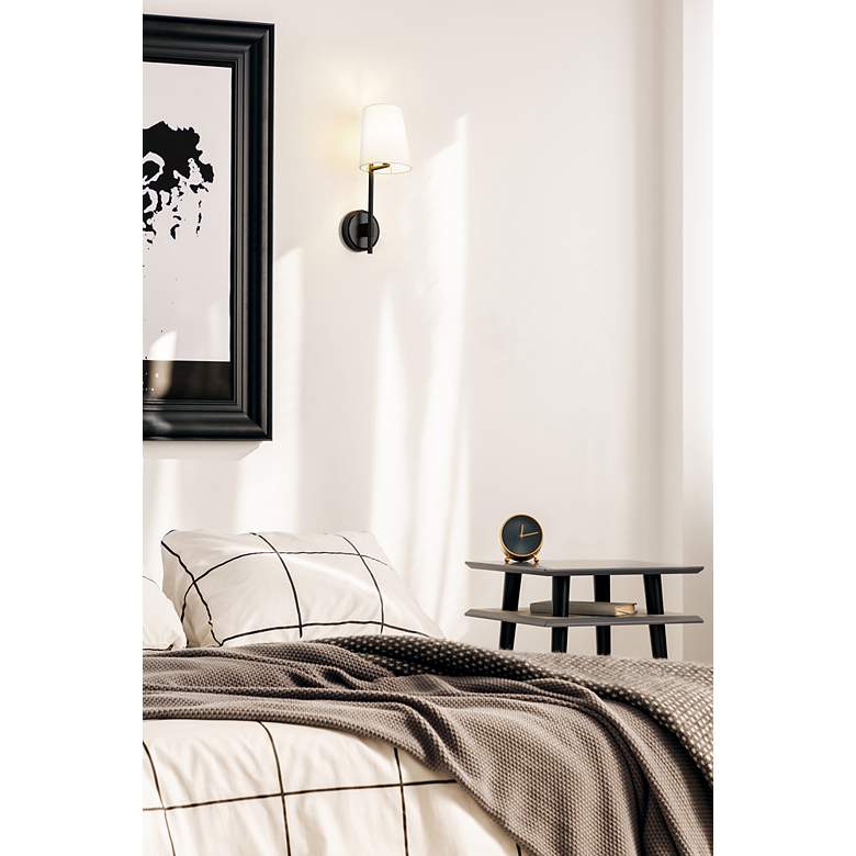 Image 4 Winward by Z-Lite Matte Black 1 Light Wall Sconce more views