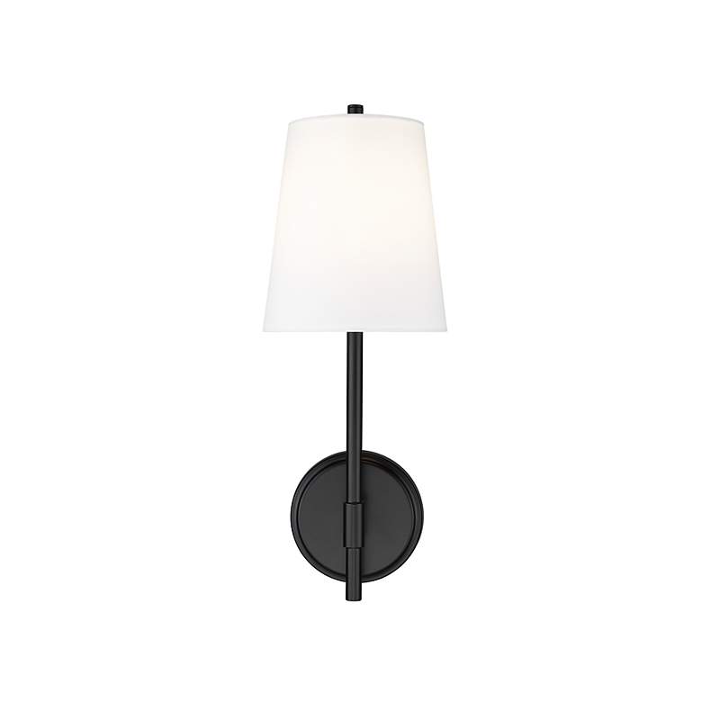 Image 5 Winward by Z-Lite Matte Black 1 Light Wall Sconce more views