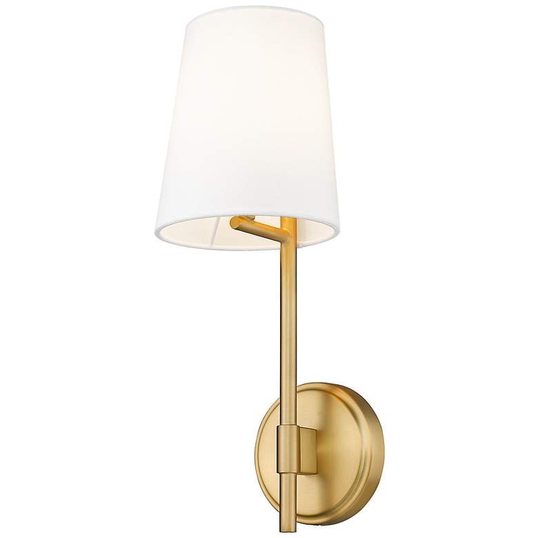 Image 2 Winward by Z-Lite Olde Brass 1 Light Wall Sconce