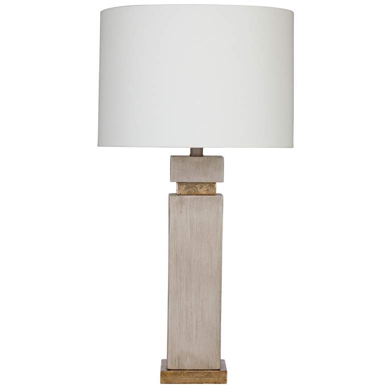 Image 1 Wisee 29" Transitional Styled Gray Table Lamp
