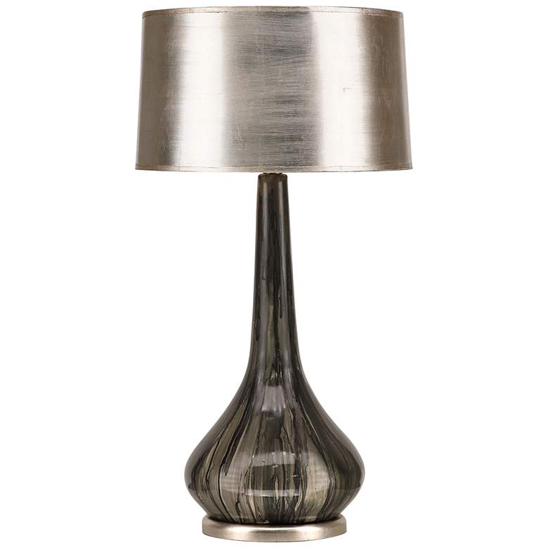 Image 2 Wish Gray Ceramic Vase Table Lamp