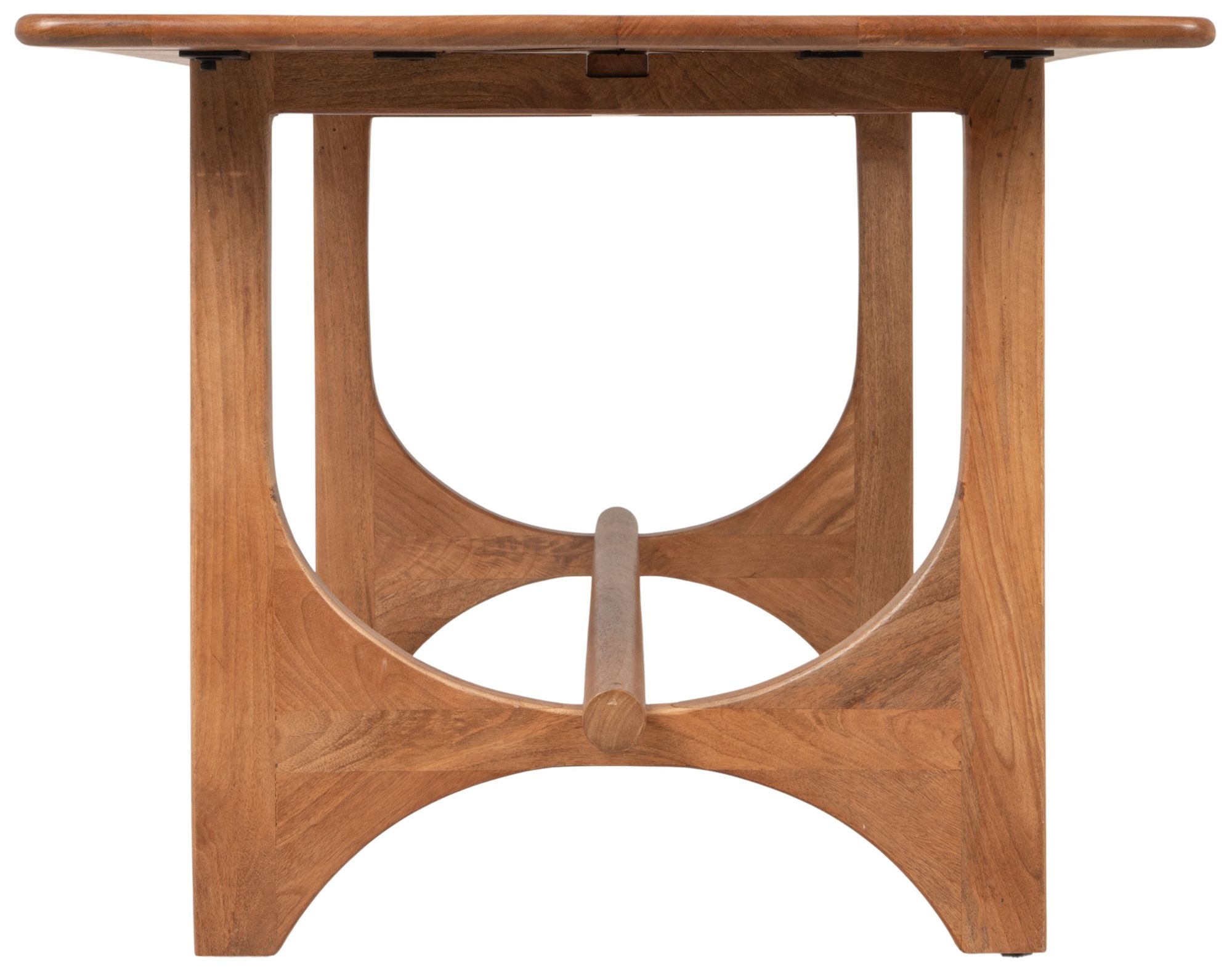Image 6 Wishbone Base Mango Wood Dining Table, Natural Finish more views