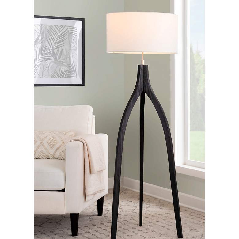 Image 1 Wishbone Floor Lamp