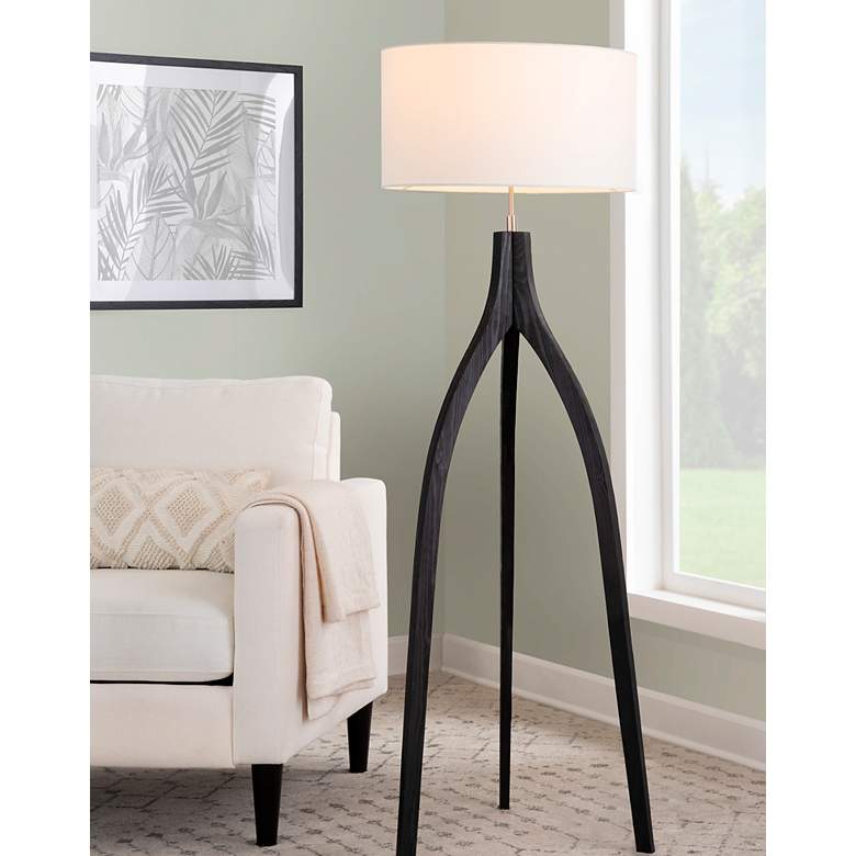 Image 4 Wishbone Floor Lamp more views