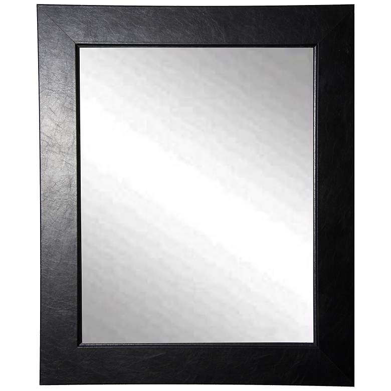 Image 1 Wisner Black Superior 26" x 32" Wall Mirror
