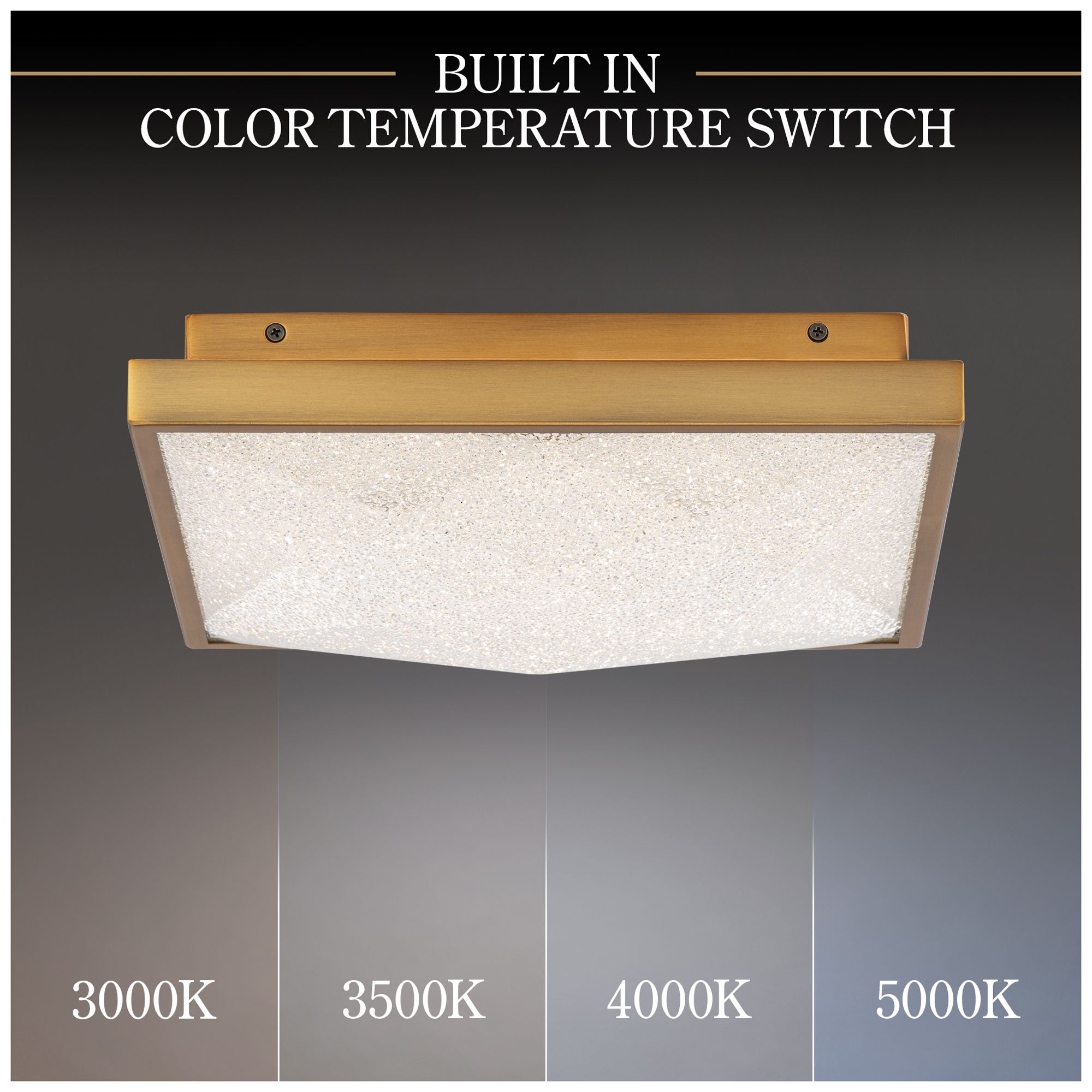 Image 4 Wisteria 1 Light LED Flush Mount more views