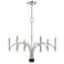 Wisteria 6 Light Brushed Nickel Chandelier