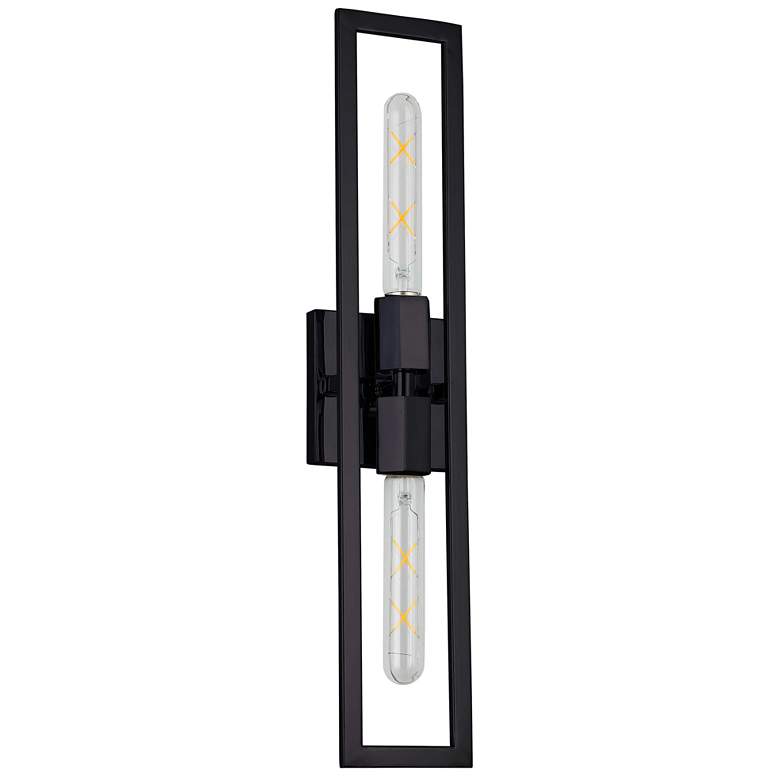 Image 1 Wisteria Matte Black Wall Sconce
