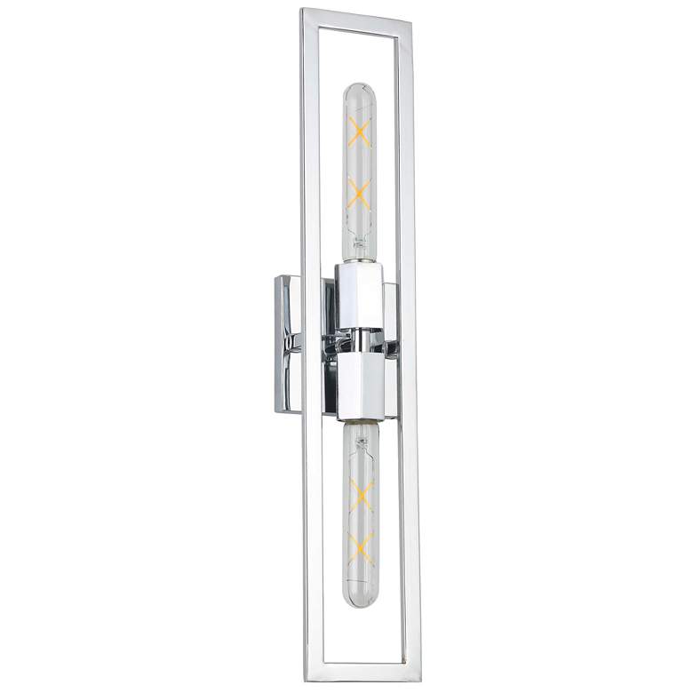 Image 1 Wisteria Polished Chrome Wall Sconce
