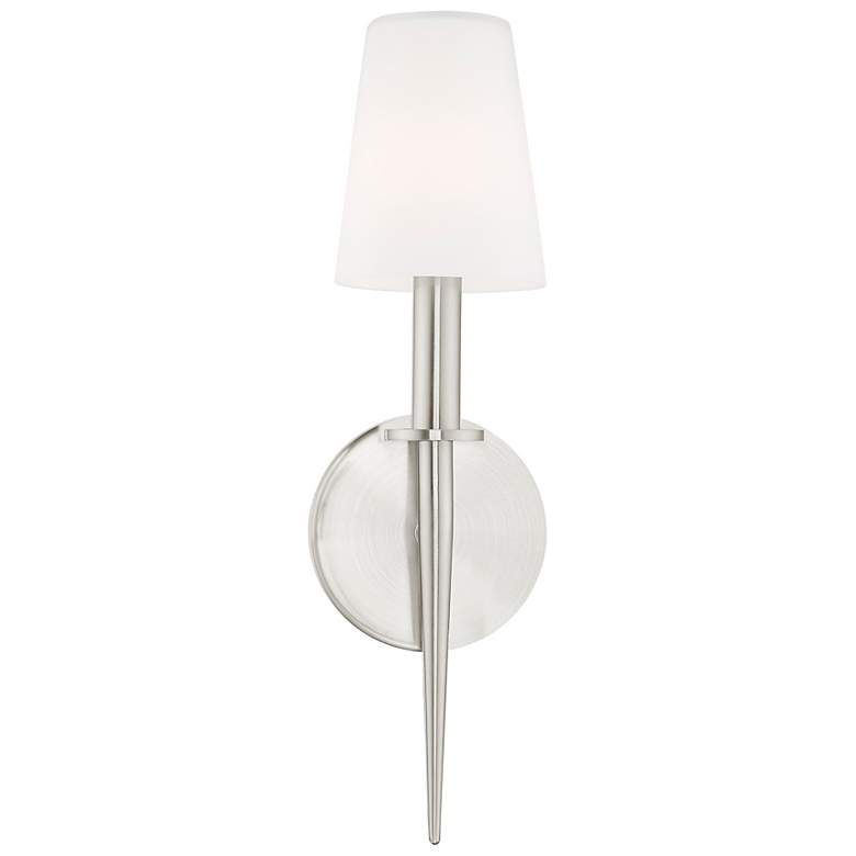 Image 6 Witten 14 1/2" High Brushed Nickel Wall Sconce more views