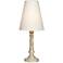 Woden Antique White Candlestick Table Lamp