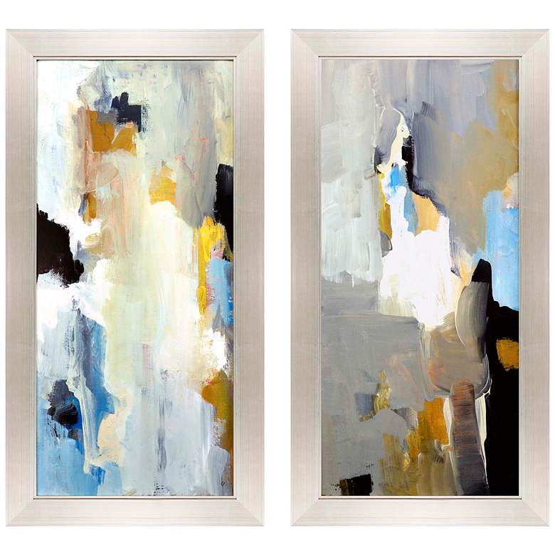 Image 3 Wonder 45 inch High 2-Piece Framed Giclee Wall Art Set