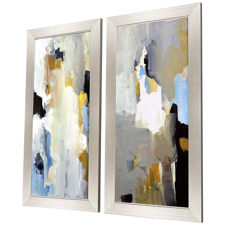 Image 6 Wonder 45" High 2-Piece Framed Giclee Wall Art Set more views