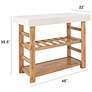 3_Wood Console Table with Marble, Walnut Finish more views