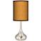 Wood Grain Giclee Droplet Table Lamp