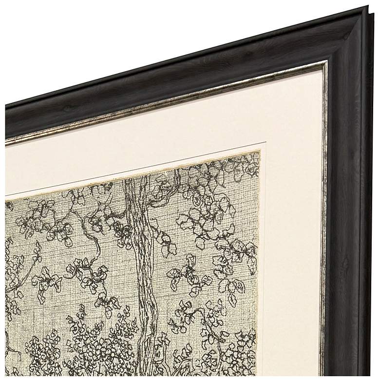 Image 4 Wooded Landscape 41"W x 51"H Framed Art more views