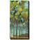 Woodland Grove No2 48"H Rectangular Outdoor Canvas Wall Art