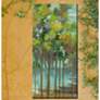 1_Woodland Grove No2 48"H Rectangular Outdoor Canvas Wall Art