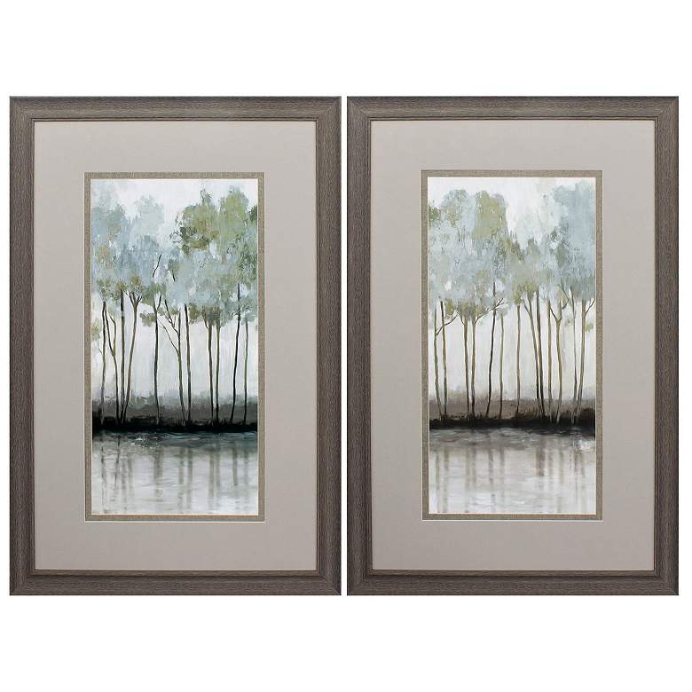 Image 1 Woodland Hills 23"W x 35"H Framed Art Set of 2