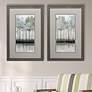 1_Woodland Hills 35" High 2-Piece Framed Wall Art Set