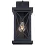 4_Woodland Park 15" Black Dusk to Dawn Outdoor Porch Light Set of 2 more views