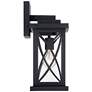 5_Woodland Park 15" Black Dusk to Dawn Outdoor Porch Light Set of 2 more views