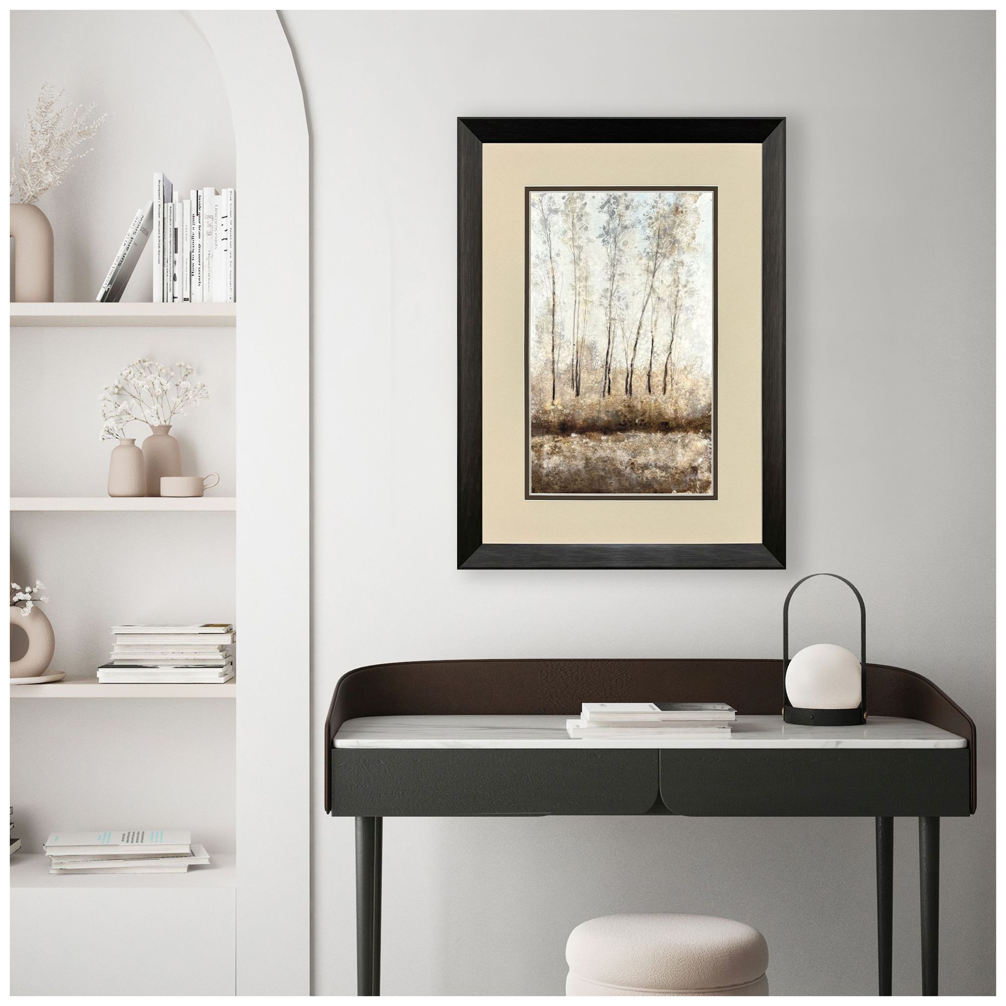 Image 4 Woodland Shimmer Light I 32"W x 44"H Framed Art more views