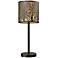 Woodland Sunrise 20" High Bronze Accent Table Lamp